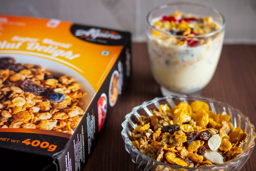 yellow and blue labeled box Health Benefits Of Eating Dry Fruits