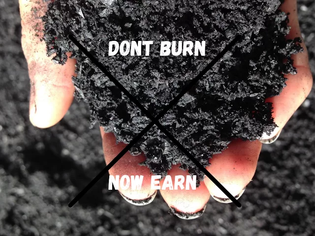 Don't burn the paddy stubble; now earn from it