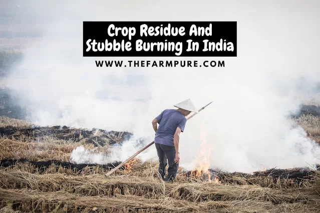 Crop Residue And Stubble Burning In India