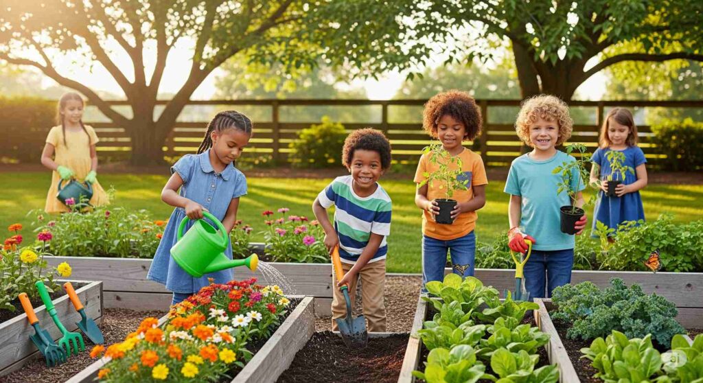 Benefits of Gardening for Children