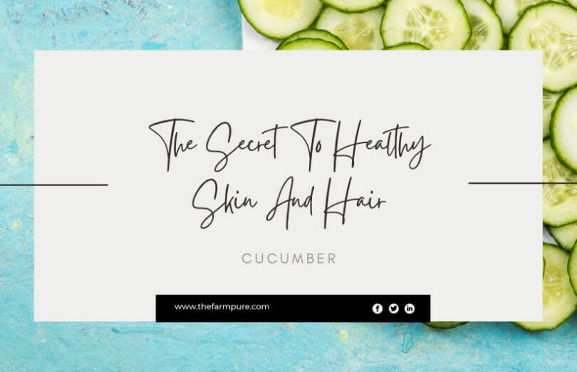 Cucumbers The Secret To Healthy Skin And Hair