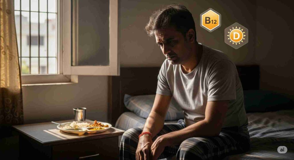Vitamin B12 and Vitamin D deficiency in Indian males