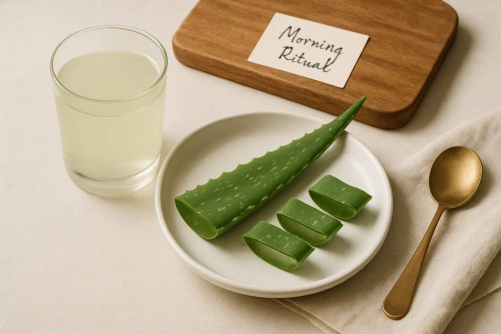 Aloe Vera Juice on Empty Stomach
