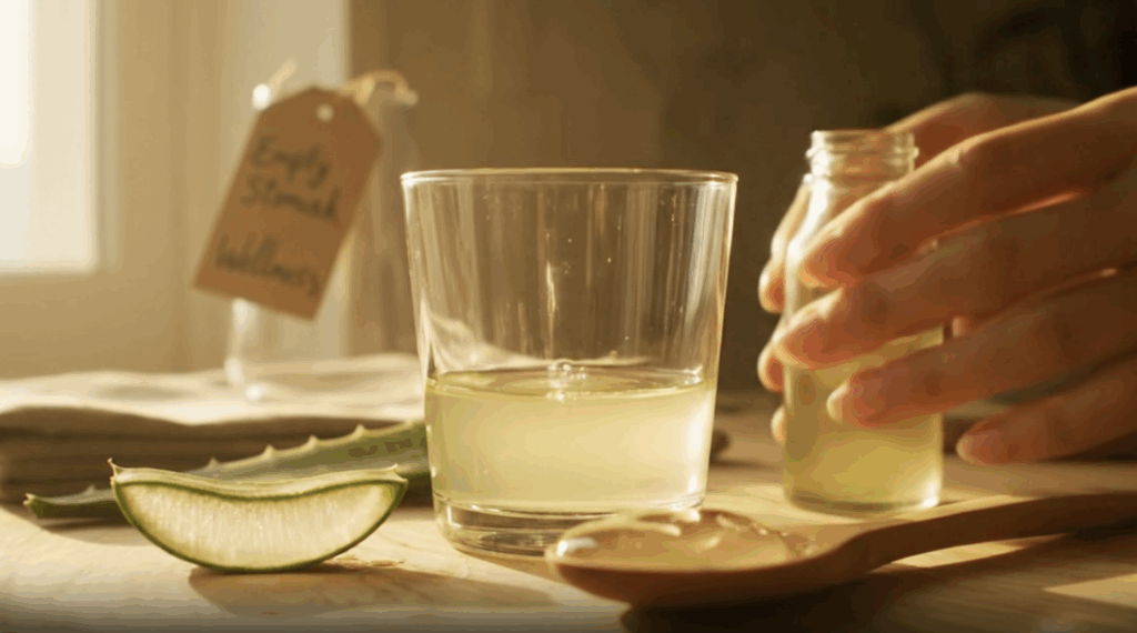 Aloe Vera Juice on Empty Stomach