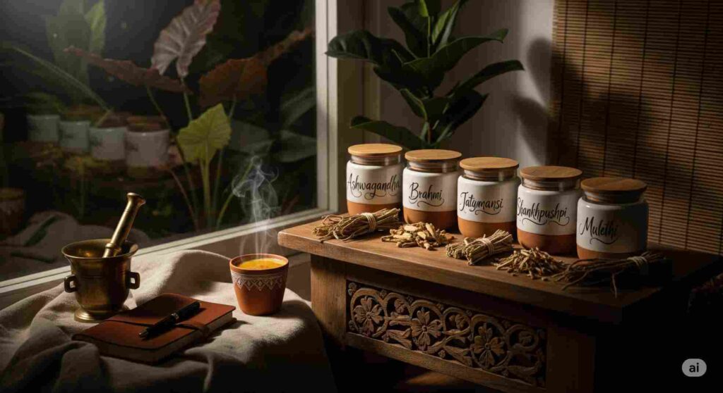 Herbal Powders For Sleep And Stress